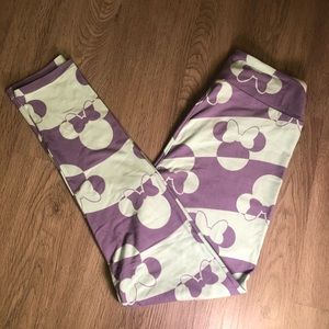 Lularoe Disney Minnie Mouse OS leggings